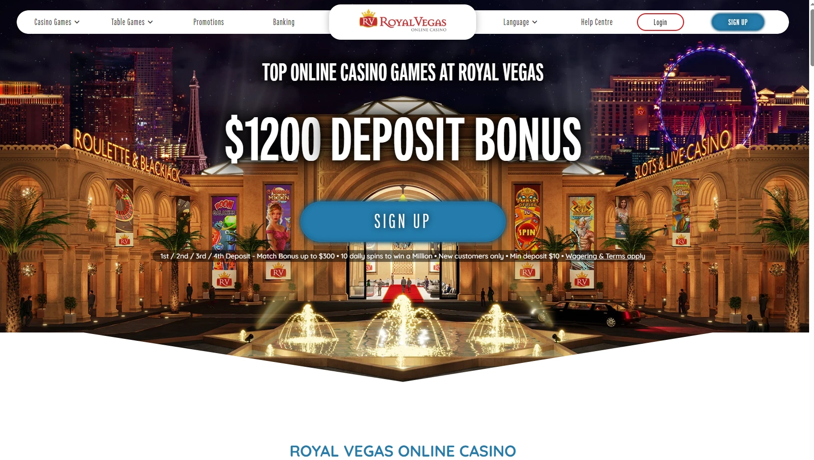 Royal Vegas casino